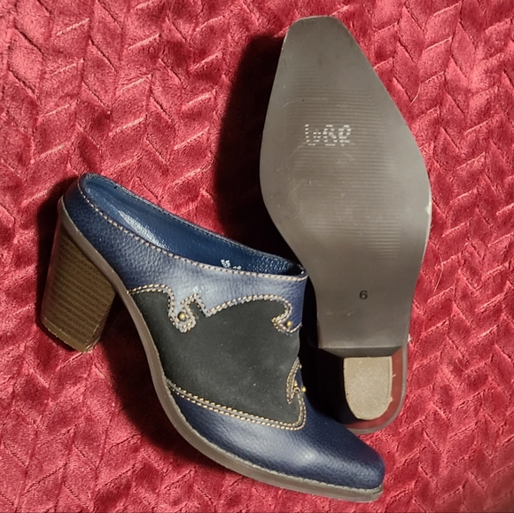 BLUE SUEDE SHOES! LoBR WOMEN'S SIZE 5 - Picture 2 of 10